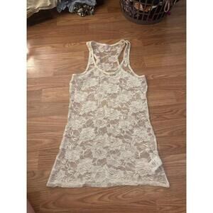 Lace Tank Top Size Medium